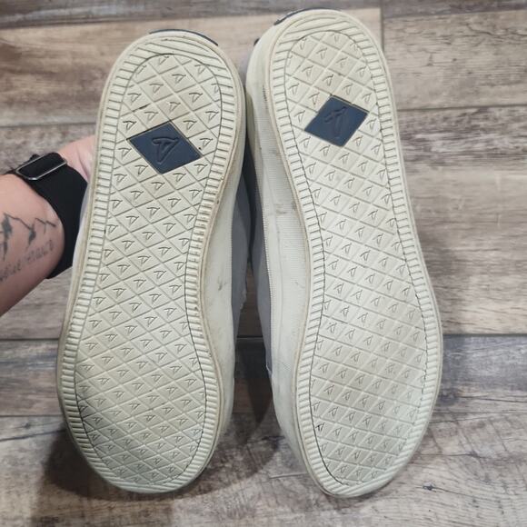 Sperry sneakers crest vibe size 9 leather gray - Picture 5 of 8